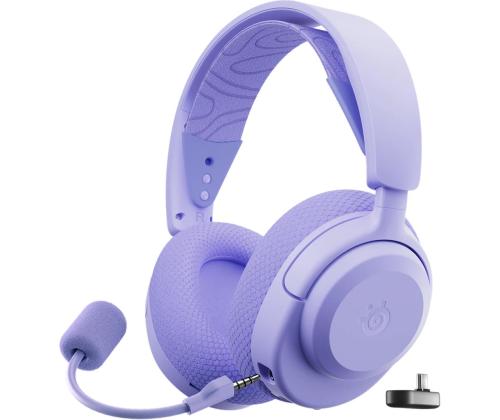 Steelseries Arctis Nova 3P Wireless, violetti - Langattomat kuulokkeet - Langattomat kuulokkeet