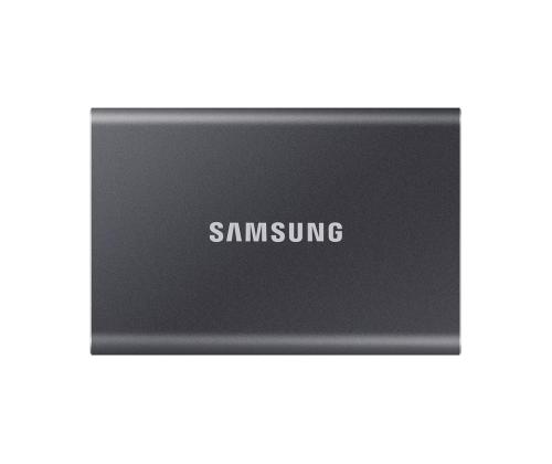Samsung Portable SSD T7, 4 TB, USB 3.2 Gen 2, harmaa - Ulkoinen SSD-levyasema