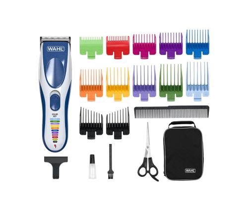 Wahl Color Pro Cordless, valkoinen/sininen - Hiustenleikkuri