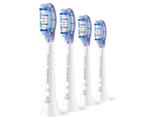 Philips Premium Gum Care, 4 kpl, valkoinen - lisäharjat