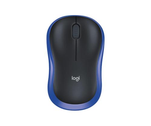 Logitech M185, sininen - Langaton hiiri