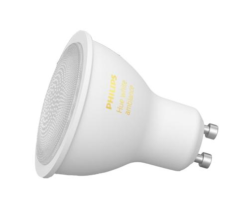 Philips Hue White Ambiance, GU10, valkoinen - Älykäs valo