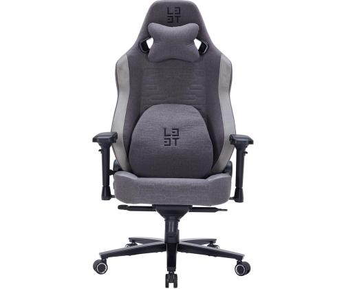 L33T Xsense, kangas, harmaa - Pelituoli