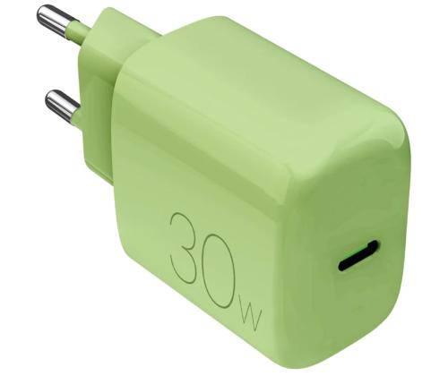 Puro DAILY 1, USB-C, 30 W, vihreä - Laturi