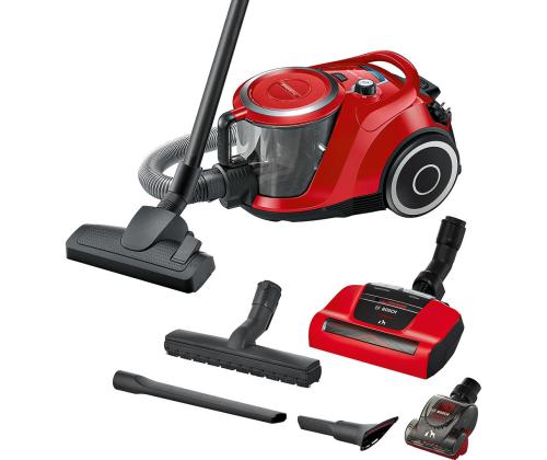 Bosch, Series 6, ProAnimal, 700 W, ilman pölypussia, punainen - Pölynimuri