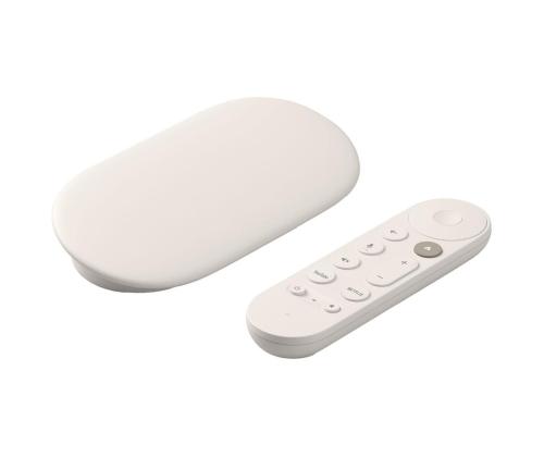 Google TV Streamer 4K, valkoinen - Suoratoistolaite