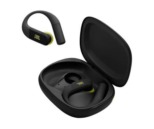 JBL Endurance Peak 4, musta/vihreä - Täysin langattomat urheilukuulokkeet