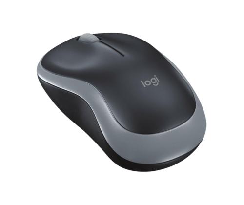 Logitech M185, harmaa - Langaton hiiri