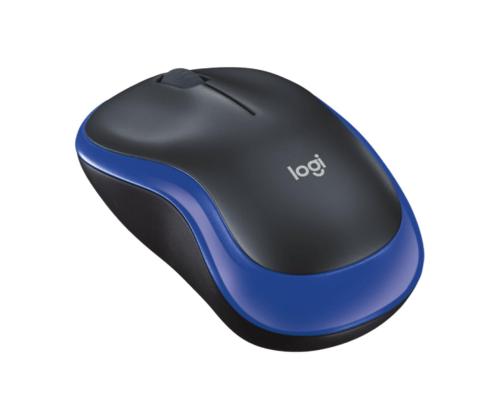 Logitech M185, sininen - Langaton hiiri