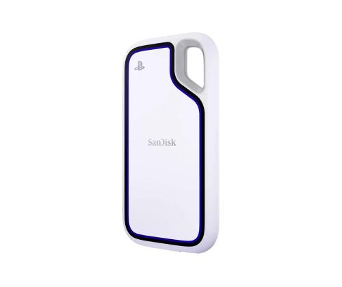 SanDisk Extreme, PlayStation 5, 2TB, valkoinen - Ulkoinen SSD-levyasema