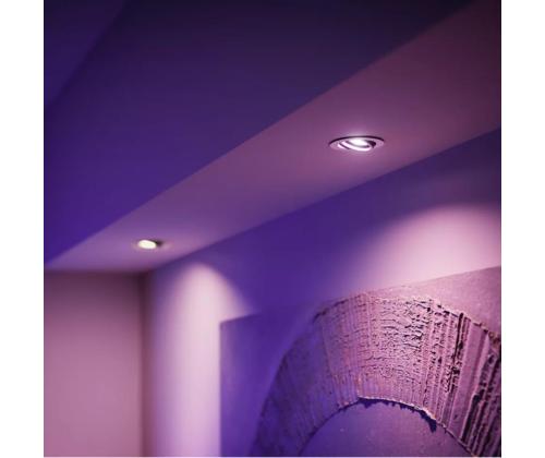 Philips Hue Smart Spotlight, valkoinen ja värillinen, GU10, 3 kpl - Hyödyllinen valaisin