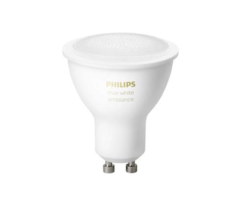 Philips Hue White Ambiance, GU10, valkoinen - Älykäs valo