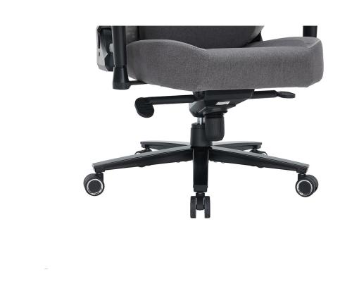 L33T Neolite, kangas, tummanharmaa - Leikkituoli