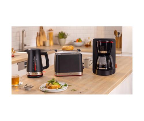 Bosch MyMoment, 2400 W, 1,7 L, musta - Vedenkeitin