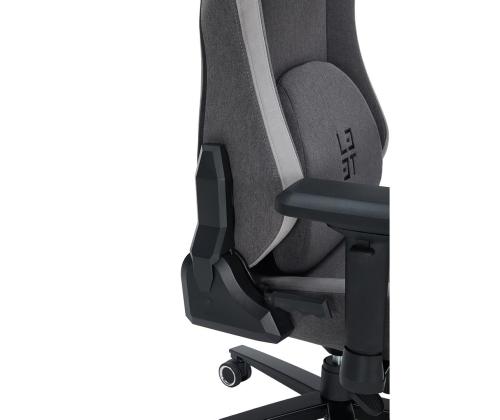 L33T Neolite, kangas, tummanharmaa - Leikkituoli