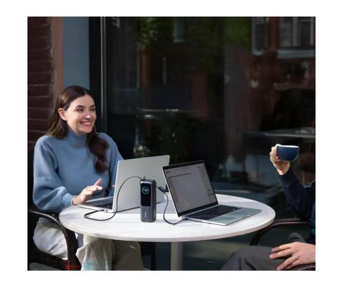 Anker kannettavan tietokoneen akkupankki, 25000 mAh, 165 W, musta - Akkupankki