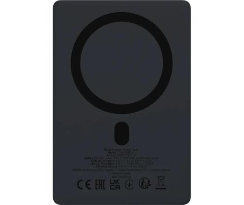 Canyon OnPower 511, 10000 mAh, musta - Akkupankki