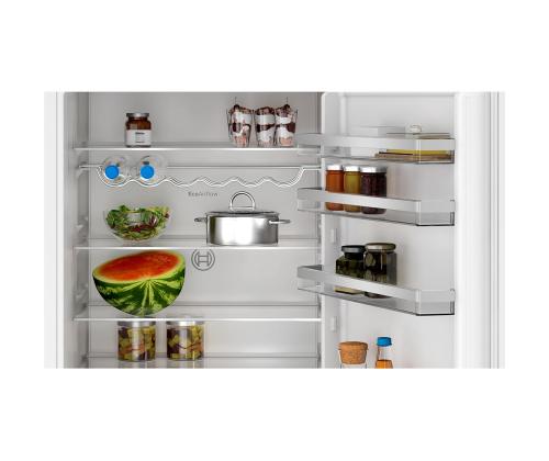 Bosch, Series 4, NoFrost, 383 L, korkeus 194 cm - Integroitu jääkaappi-pakastin
