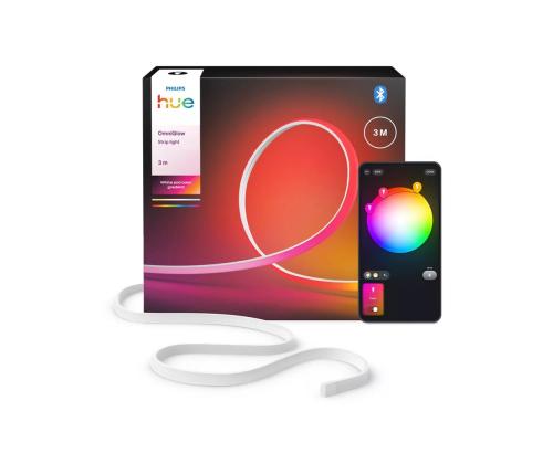 Philips Hue OmniGlow Lightstrip, 3m, valkoinen - LED-valonauhat