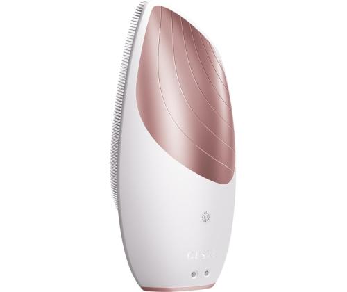 Geske Sonic Thermo Facial Brush, 6-osainen, valkoinen/vaaleanpunainen - Monikäyttöiset kasvoharjat