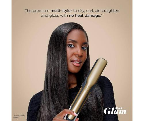 Shark Glam, kultainen - Hiusten muotoilulaite