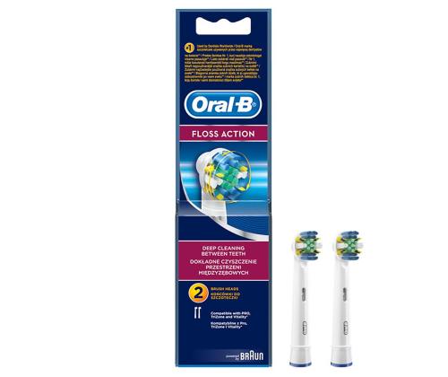 Lisäharjat OralB Braun FlossAction 2 kpl 2 kpl