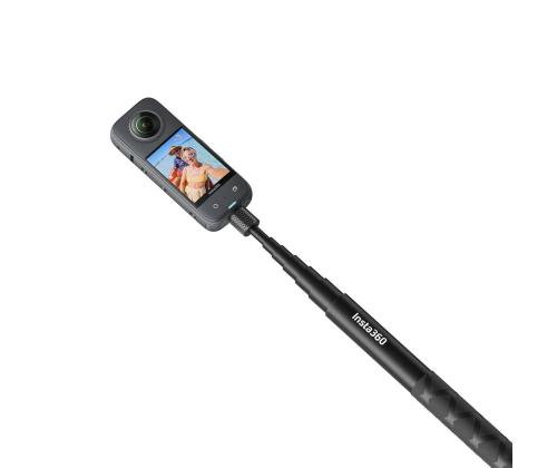 Insta360 114cm Invisible Selfie Stick, musta - Kameran jalusta - Kameran kolmijalka