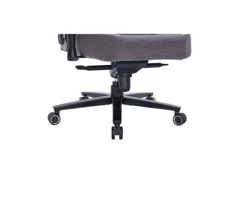 L33T Xsense, kangas, harmaa - Pelituoli