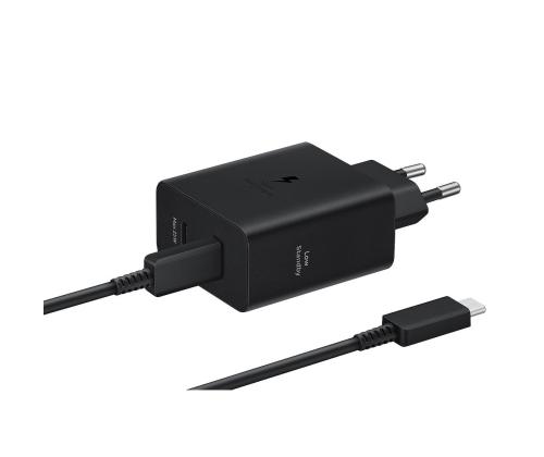 Samsung Dual USB-C, 50 W, musta - Virtalähde