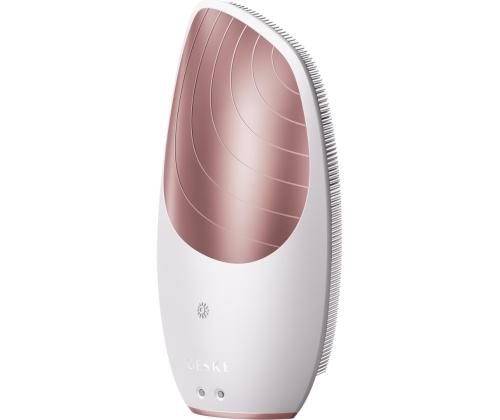 Geske Sonic Thermo Facial Brush, 6-osainen, valkoinen/vaaleanpunainen - Monikäyttöiset kasvoharjat