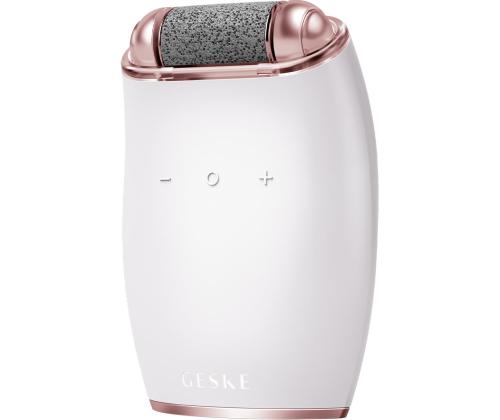 Geske SmartAppGuided, 7-in-one, valkoinen/vaaleanpunainen - Sähköinen näppylärulla, jossa on kynänvarsi