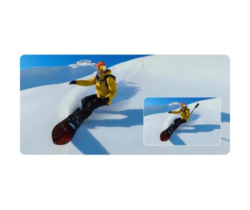 Insta360 85cm Invisible Selfie Stick, musta - Kameran käsinojallinen jalusta