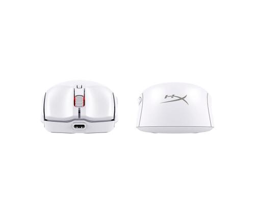 HyperX Pulsefire Haste 2 Mini, valkoinen - Langaton hiiri