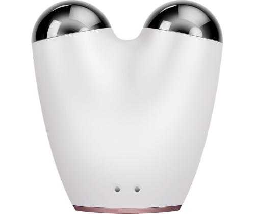 Geske SmartAppGuided, 6-in-one, valkoinen/vaaleanpunainen - Mikro-käyttöinen kasvojenkohotuslaite