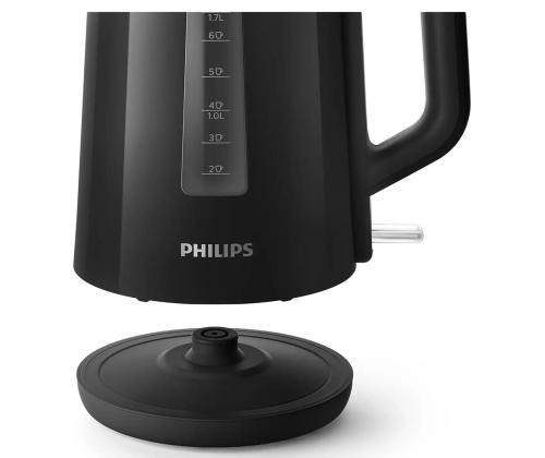 Philips Series 3000, 2200 W, musta - Vedenkeitin, sähköinen vedenkeitin
