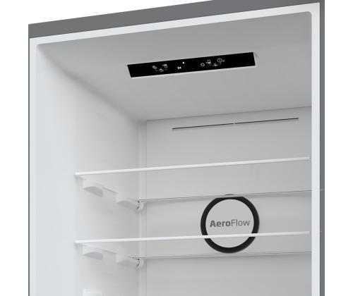 Beko, NoFrost, 301 L, korkeus 180 cm, harmaa - Jääkaappi ja pakastin