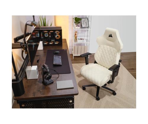 Corsair TC500 LUXE Fabric, valkoinen - Pelituoli