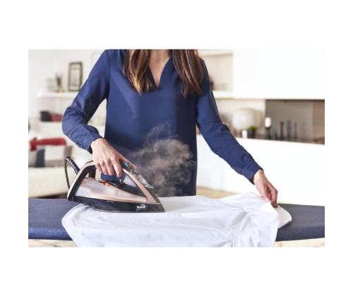 Tefal Ultimate Pure, 3200 W, vaaleanpunainen/musta - Höyrysilitysrauta
