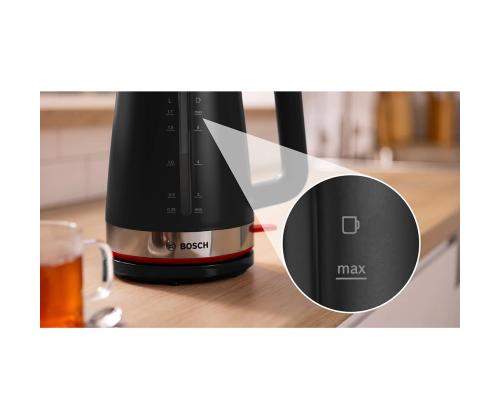 Bosch MyMoment, 2400 W, 1,7 L, musta - Vedenkeitin
