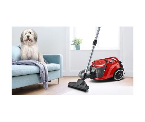 Bosch, Series 6, ProAnimal, 700 W, ilman pölypussia, punainen - Pölynimuri