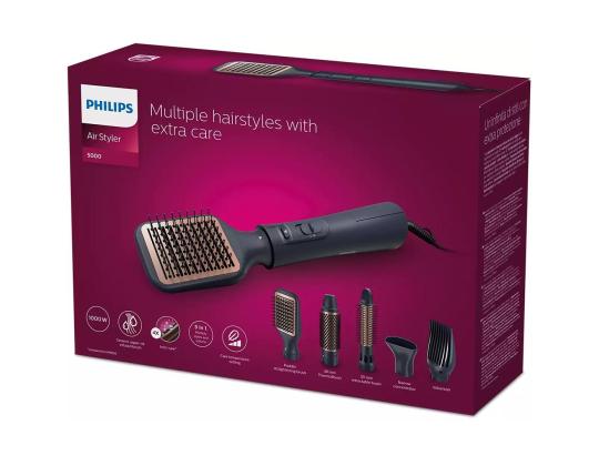 Philips 5000 Series, 1000 W, sininen - Hiusten kiharrin