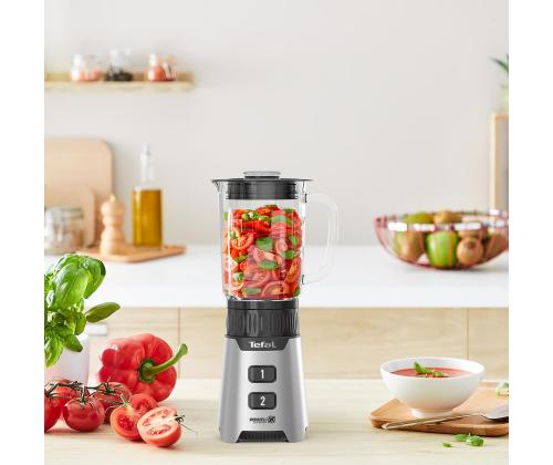 Tefal Minimix, 400 W, hopea - Tehosekoitin + take-away-pullo