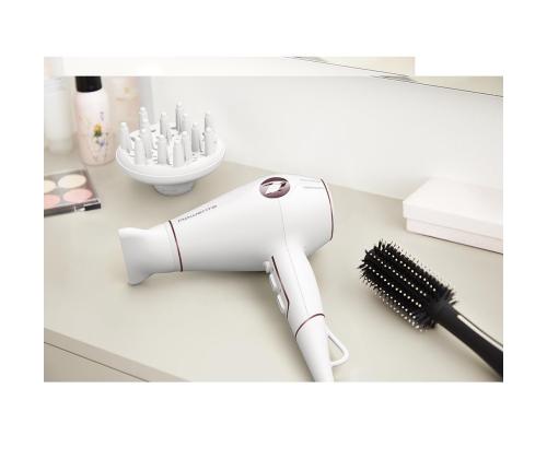 Rowenta Volumizer, 1800 W, valkoinen - Hiustenkuivaaja