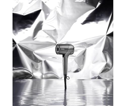 BaByliss Titanium Shine, 1600 W, harmaa - hiustenkuivaaja