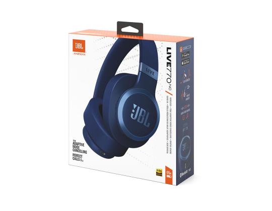JBL Live 770NC, mukautuva melunvaimennus, sininen - langattomat korvakuulokkeet