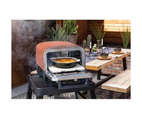 Ninja Woodfire, punainen - Sähkökäyttöinen pizzasaha ulkotiloissa