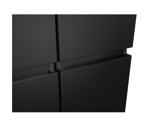 Hisense, Total No Frost, 609 L, korkeus 179 cm, musta - SBS-jäähdytin
