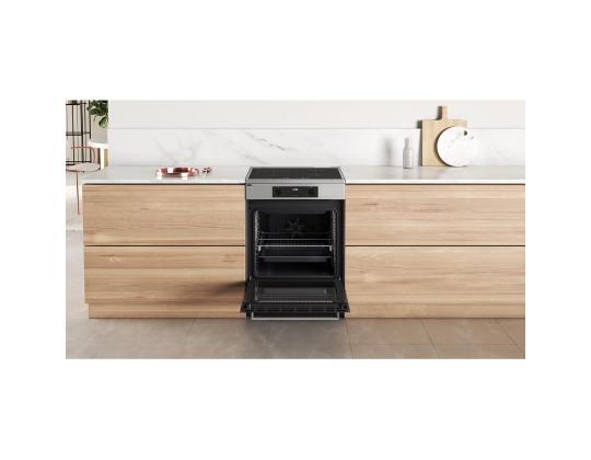 Whirlpool, 83 L, ruostumaton teräs - Vapaasti seisova induktioliesi