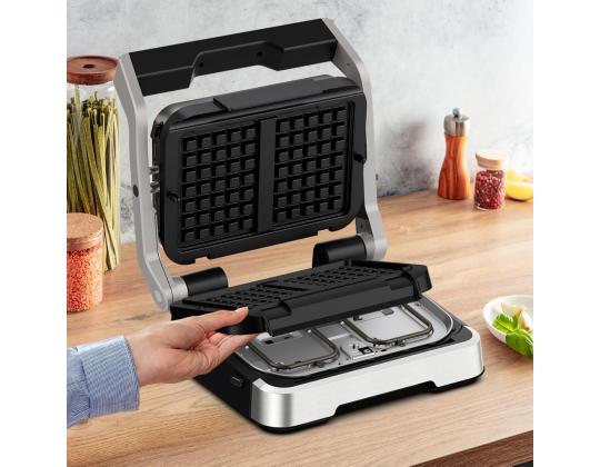 Tefal OptiGrill 4in1 & 2in1, lisävaruste, musta - Vohvelilevyt