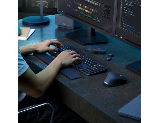 Logitech MX Keys S Combo, US, musta - Langaton näppäimistö ja hiiri